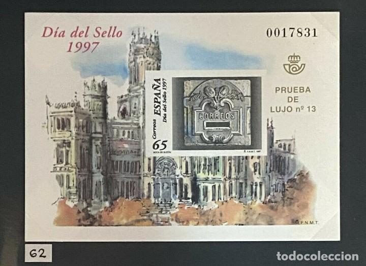 Sellos: ESPA&Ntilde;A SPAIN PRUEBAS DE LUJO NUMERO 62 - Foto 1