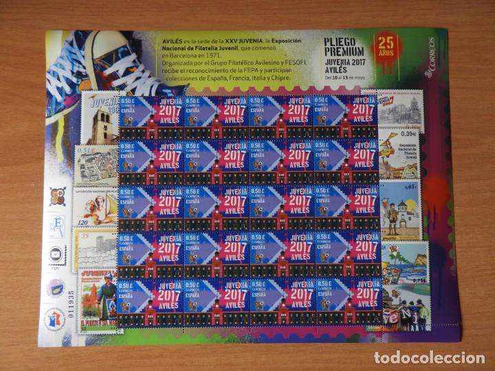 Sellos: PLIEGO PREMIUM JUVENIA 2017 - Foto 1