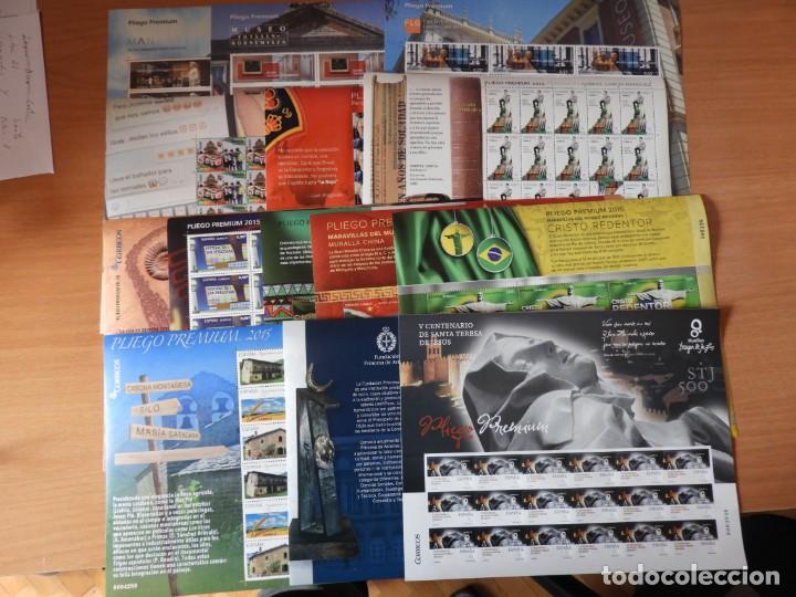 Sellos: PLIEGOS PREMIUM 2015 COMPLETO 14 PLIEGOS - Foto 1