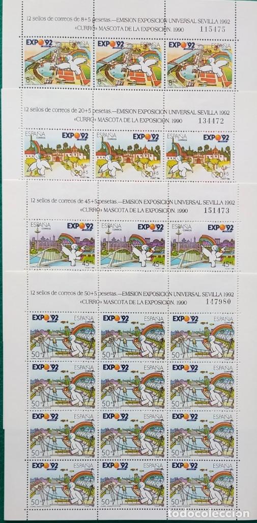 Sellos: Exposicion Universal de Sevilla 1992 - Curro - Foto 1