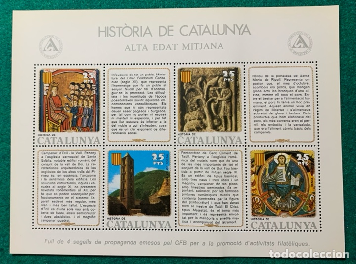 Sellos: 10 HB HISTORIA DE CATALU&Ntilde;A. - Foto 5