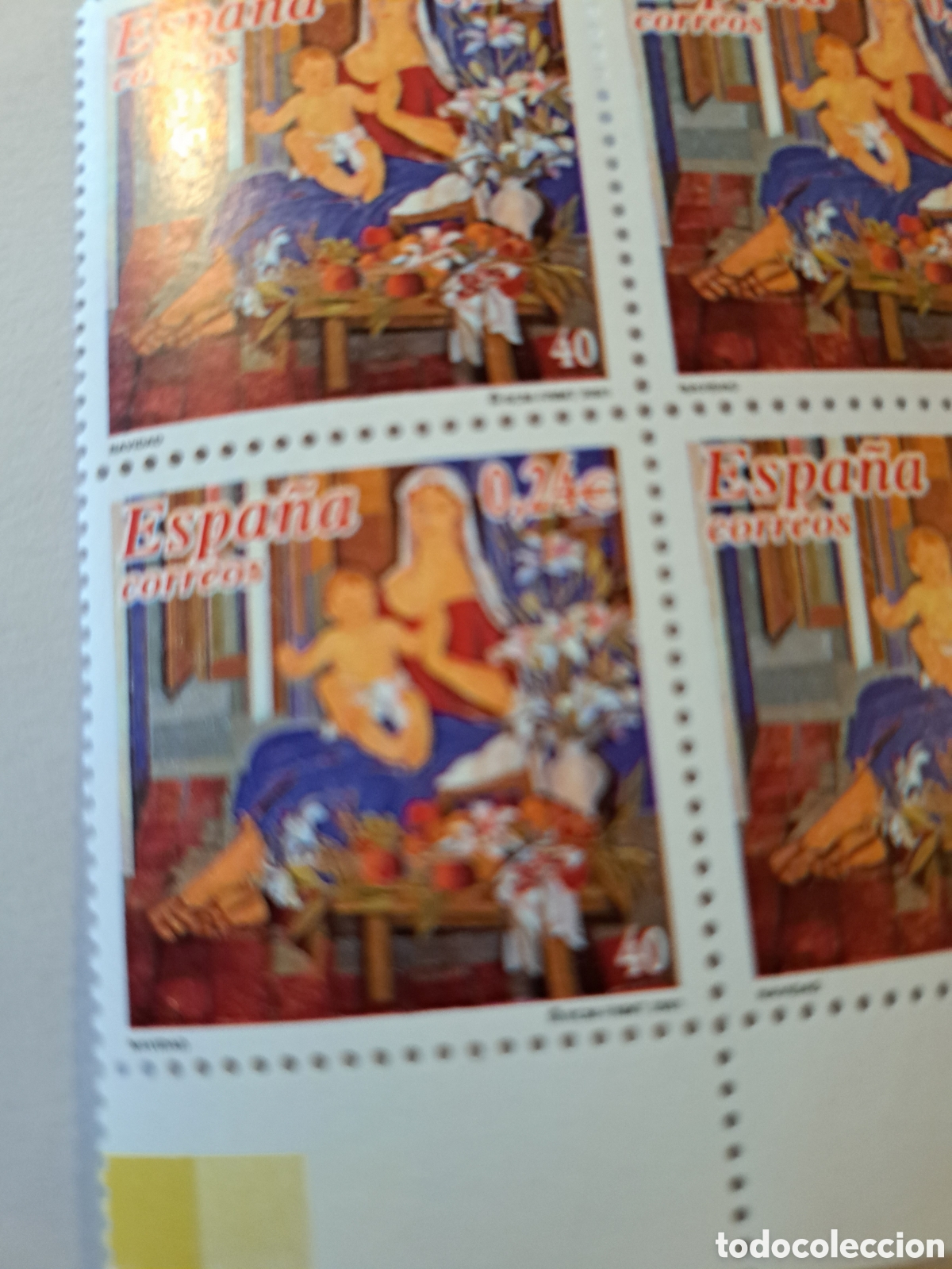 Sellos: Bloque (4) Navidad 2001 - Foto 2