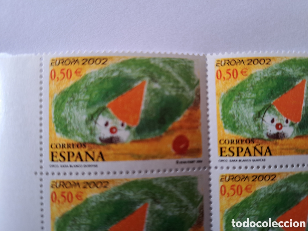 Sellos: Bloque (4) Europa 2002 - Foto 2