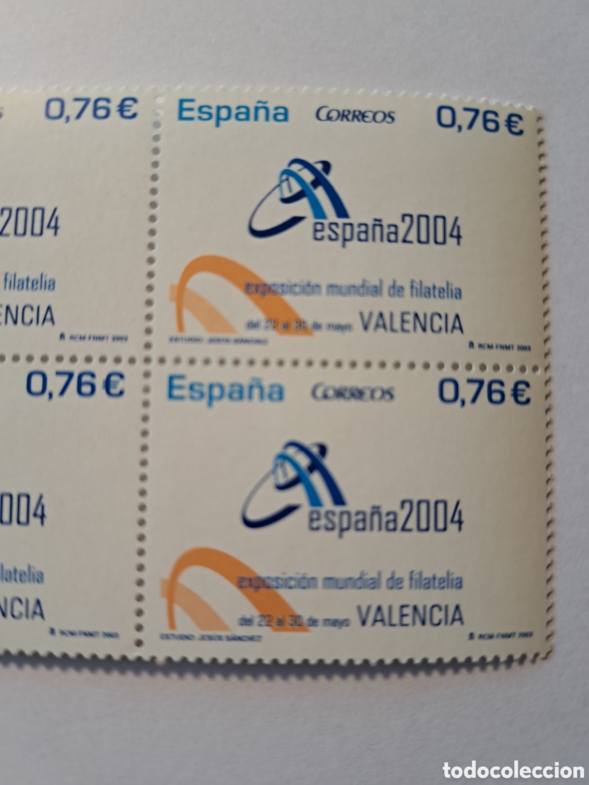 Sellos: Bloque (4) Espa&ntilde;a 2004 Filatelia 2003 - Foto 2