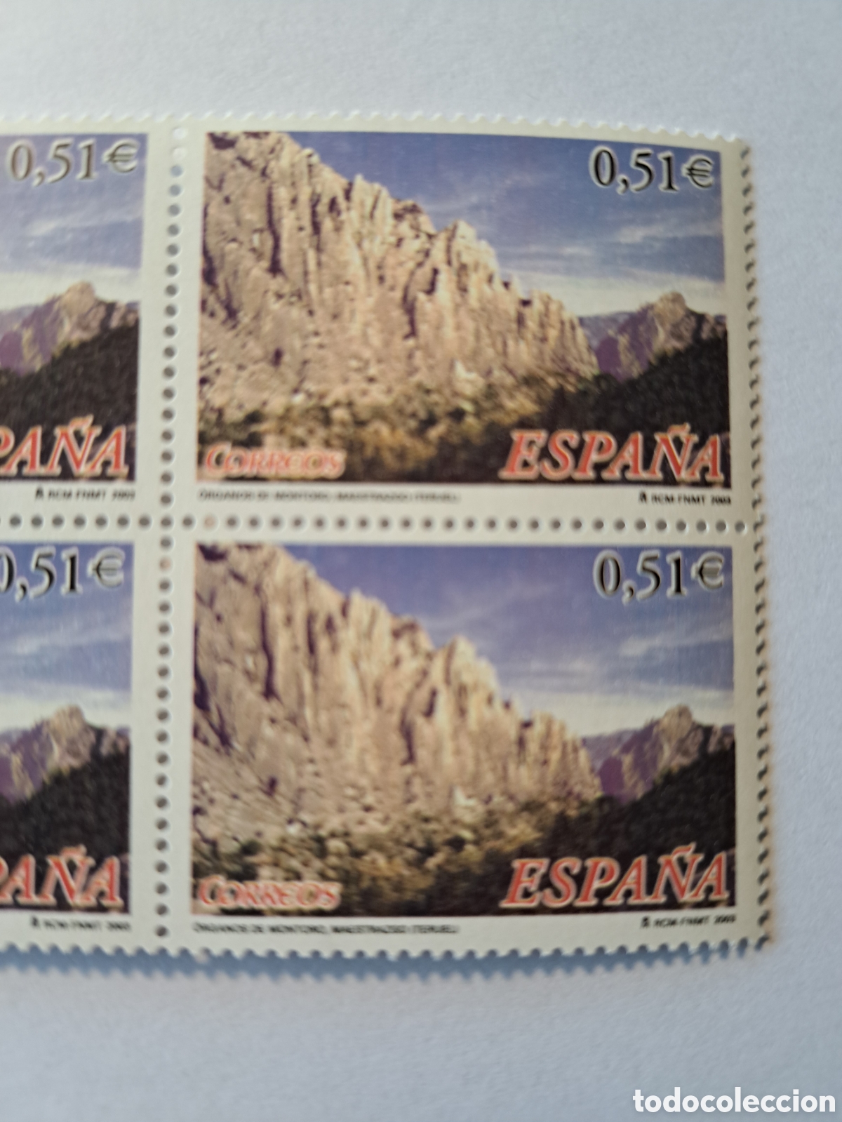 Sellos: Bloque (4) &Oacute;rganos de Montoro 2003 - Foto 2
