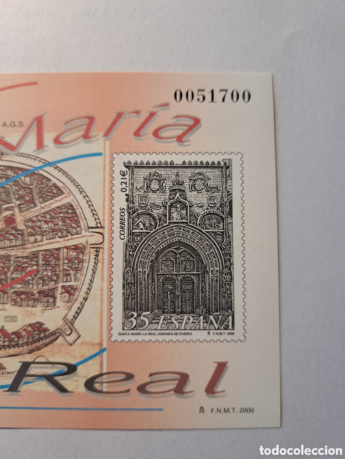 Sellos: Prueba Santa Maria la Real 2000 - Foto 2