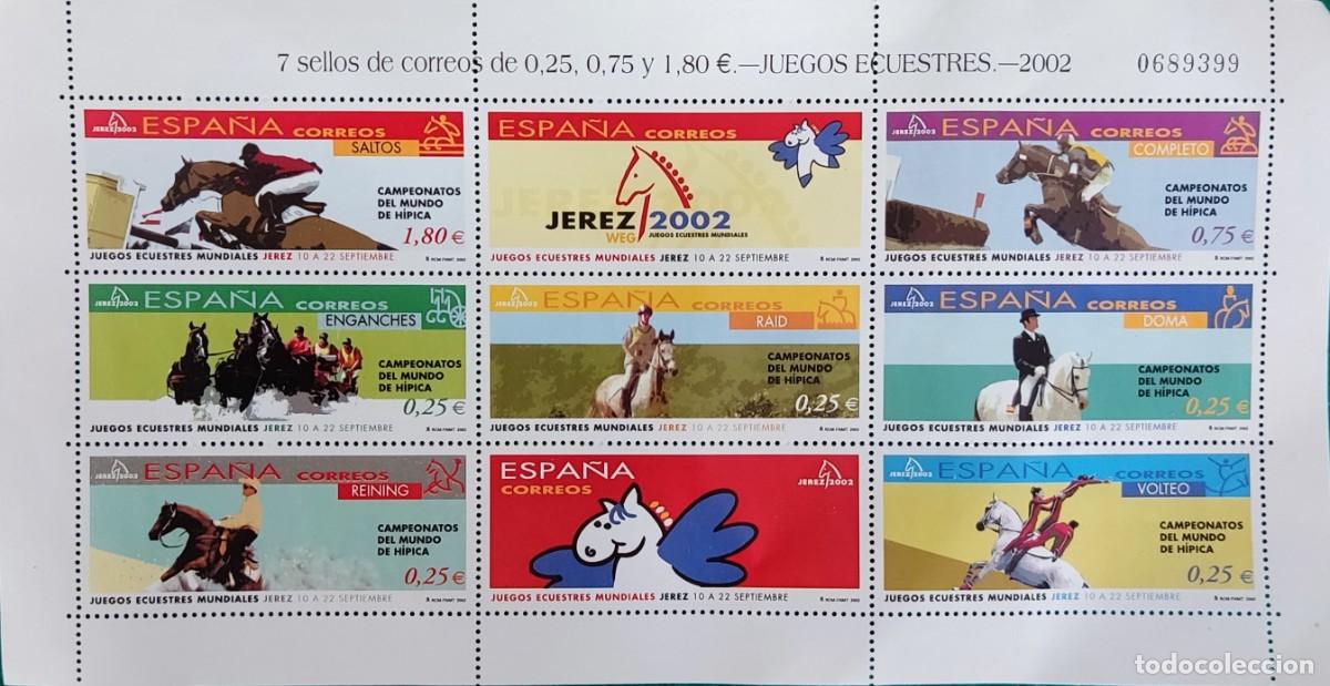 Sellos: JUEGOS ECUESTRES - 2002 - Foto 1