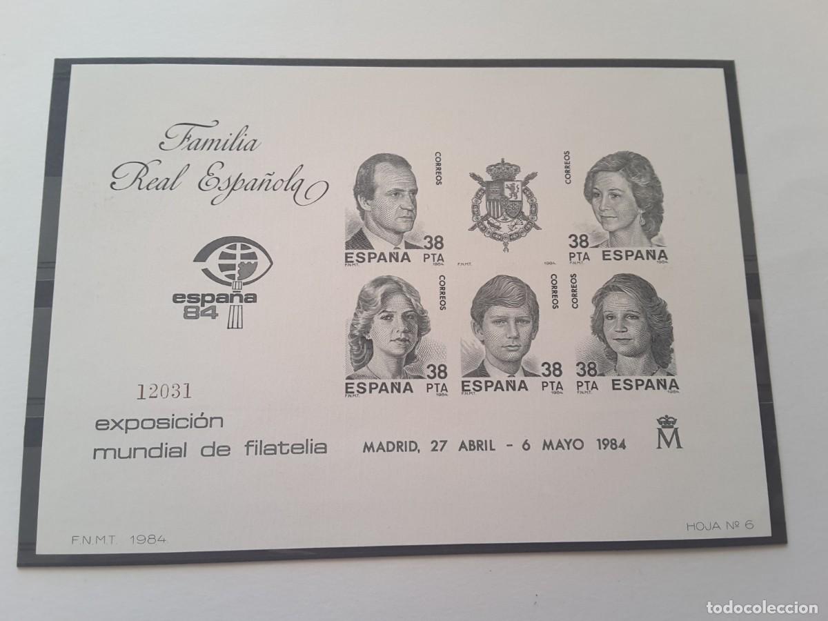 Sellos: Prueba oficial 1984 Espa&ntilde;a - Foto 1
