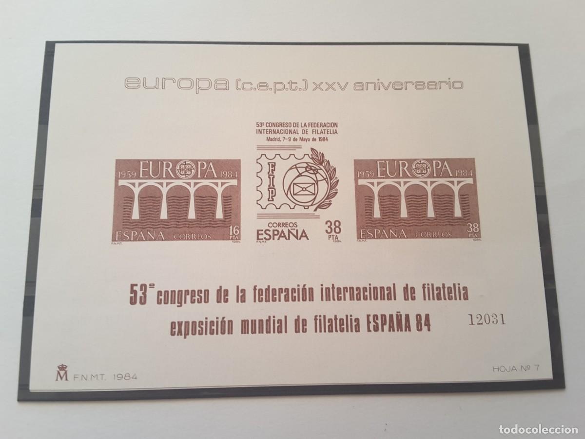 Sellos: Prueba oficial 1984 Espa&ntilde;a - Foto 2