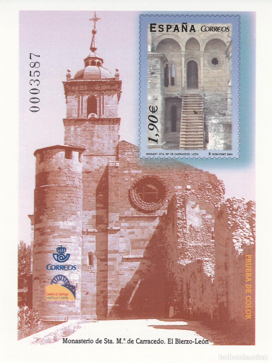 Sellos: PRUEBA NUM. 83 MONASTERIO DE STA. M. DE CARRACEDO - EL BIERZO - LE&Oacute;N - 2004 - Foto 1