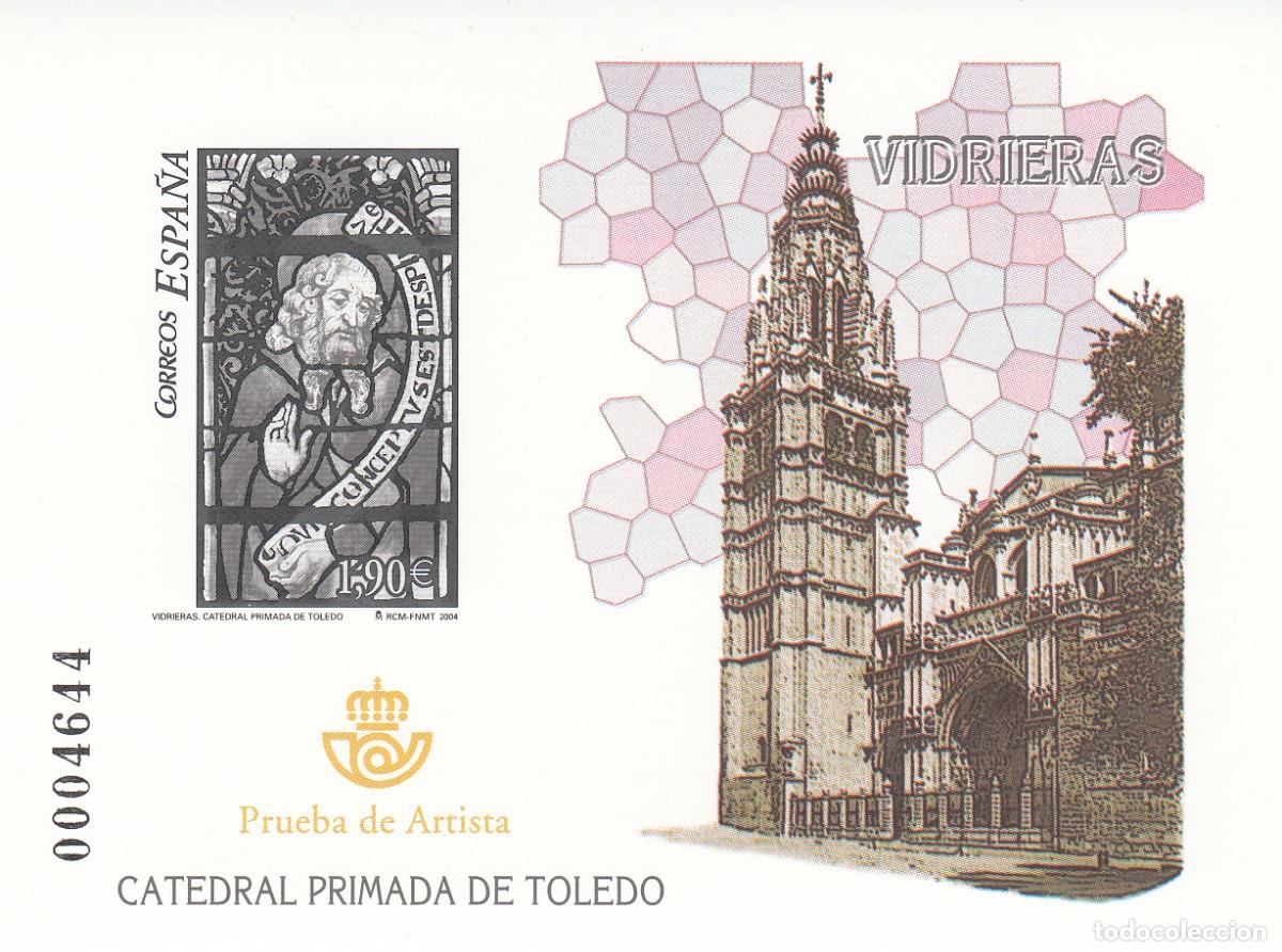Sellos: PRUEBA NUM. 85 VIDRIERAS DE LA CATEDRAL DE TOLEDO - Foto 1