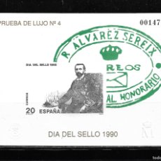 Francobolli: ESPAÑA 1990, PRUEBA OFICIAL EDIFIL 20 - DÍA DEL SELLO.. MNH.