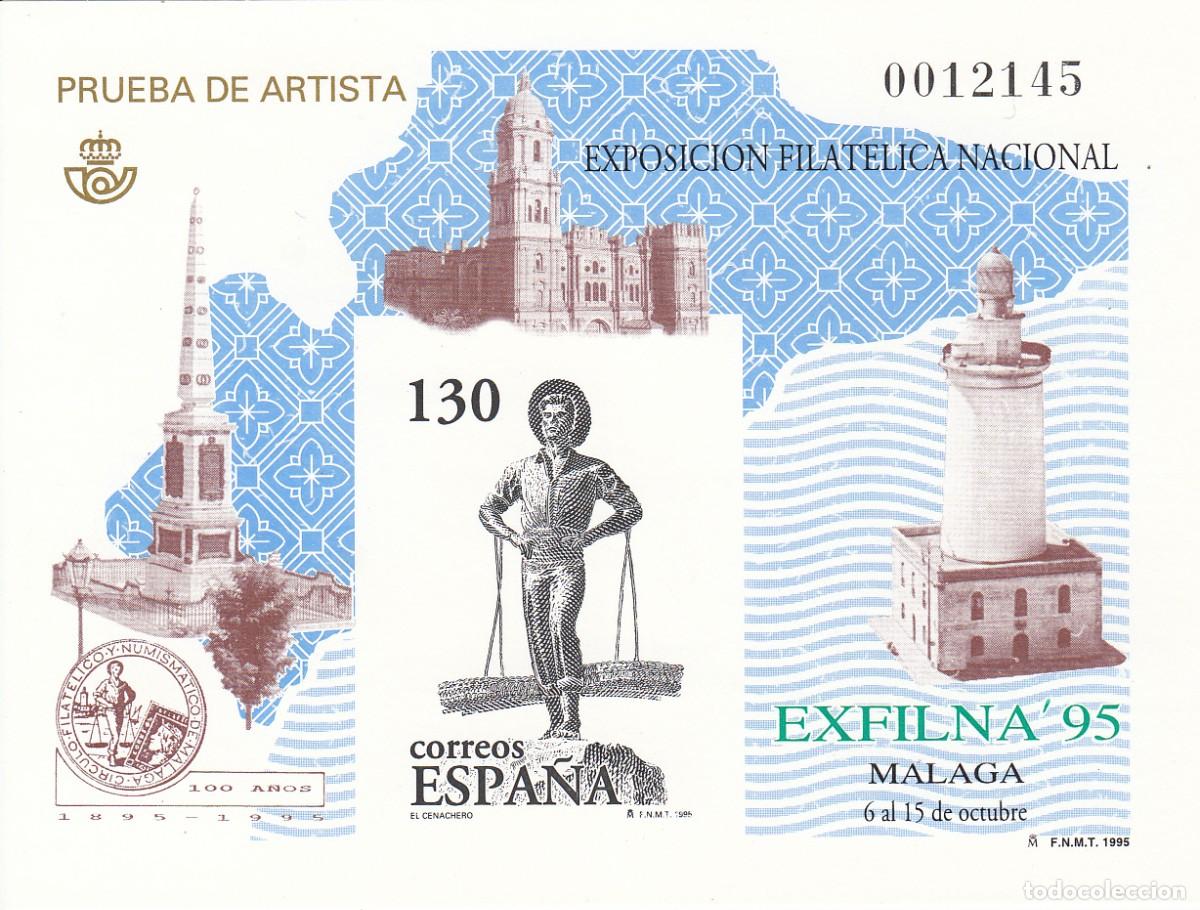 Sellos: 1995 - PRUEBA NUM . 35 EXFILNA 95 - Foto 1
