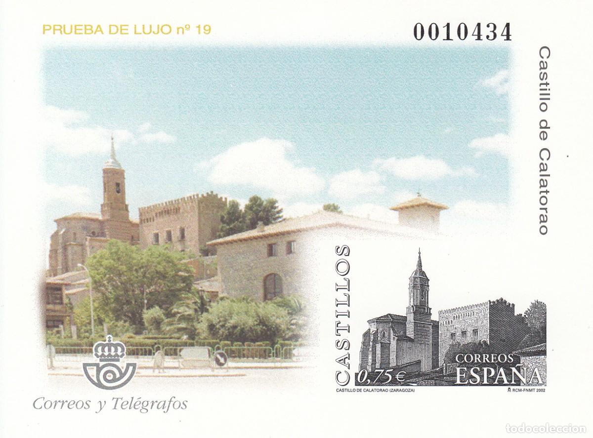 Sellos: 2002 - PRUEBA NUM . 77 CASTILLO DE CALATORAO - Foto 1