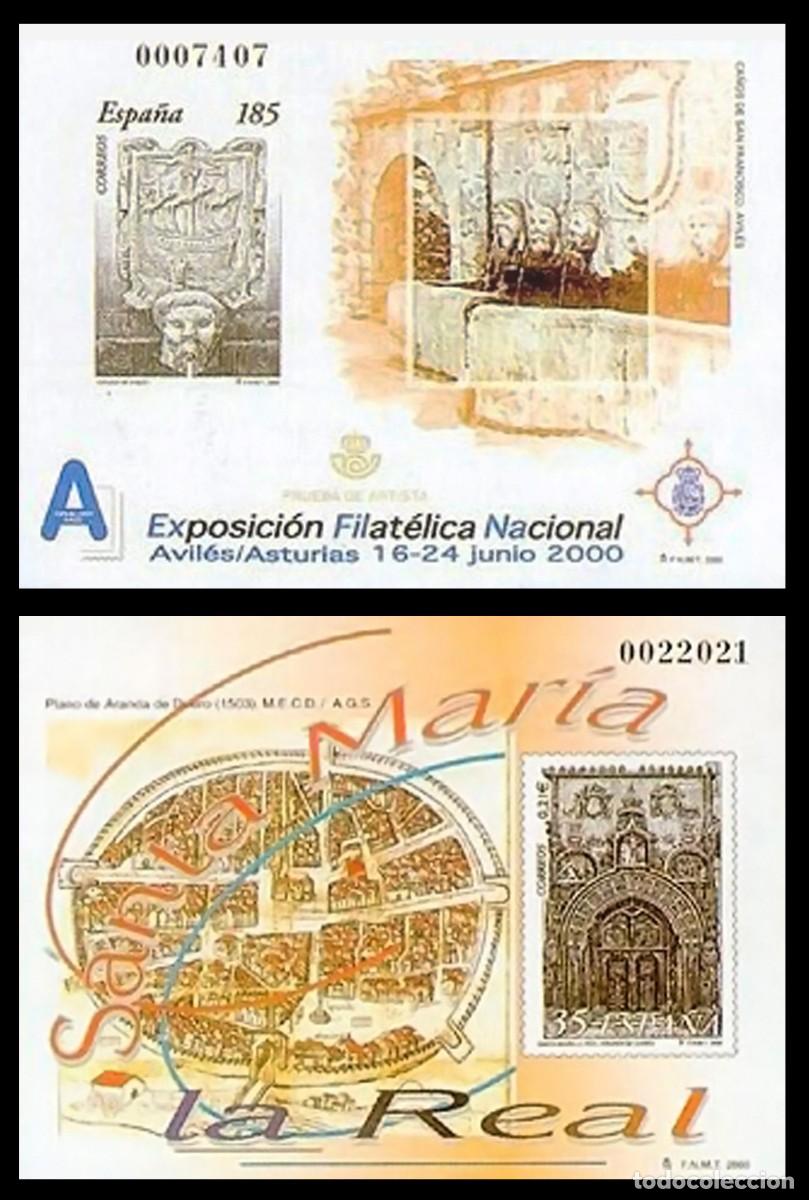 Sellos: PRUEBAS DE LUJO A&Ntilde;O 2000 - NUEVAS. - Foto 1