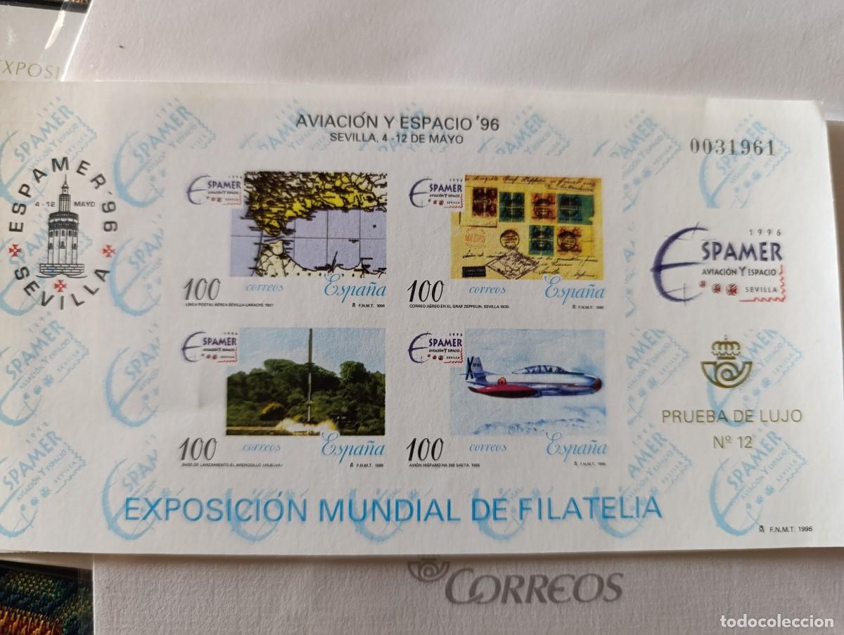 Sellos: Prueba de lujo N.&ordm; 12. Sevilla 1996 - Foto 1