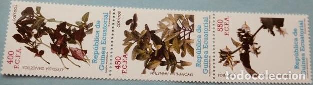 Sellos: SELLOS DE GUINEA ECUATORIAL, FLORA - Foto 1