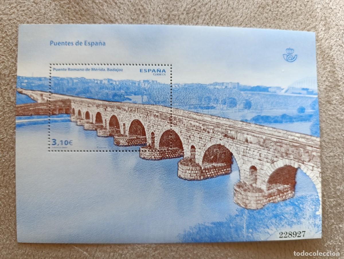 Sellos: 2013 PUENTE ROMANO M&Eacute;RIDA 4818 - Foto 1