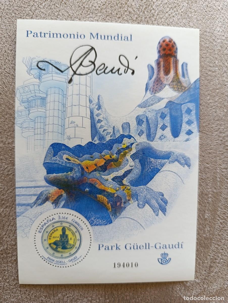 Sellos: 2014 Gaud&iacute; - Parc G&uuml;ell 4876HB - Foto 1