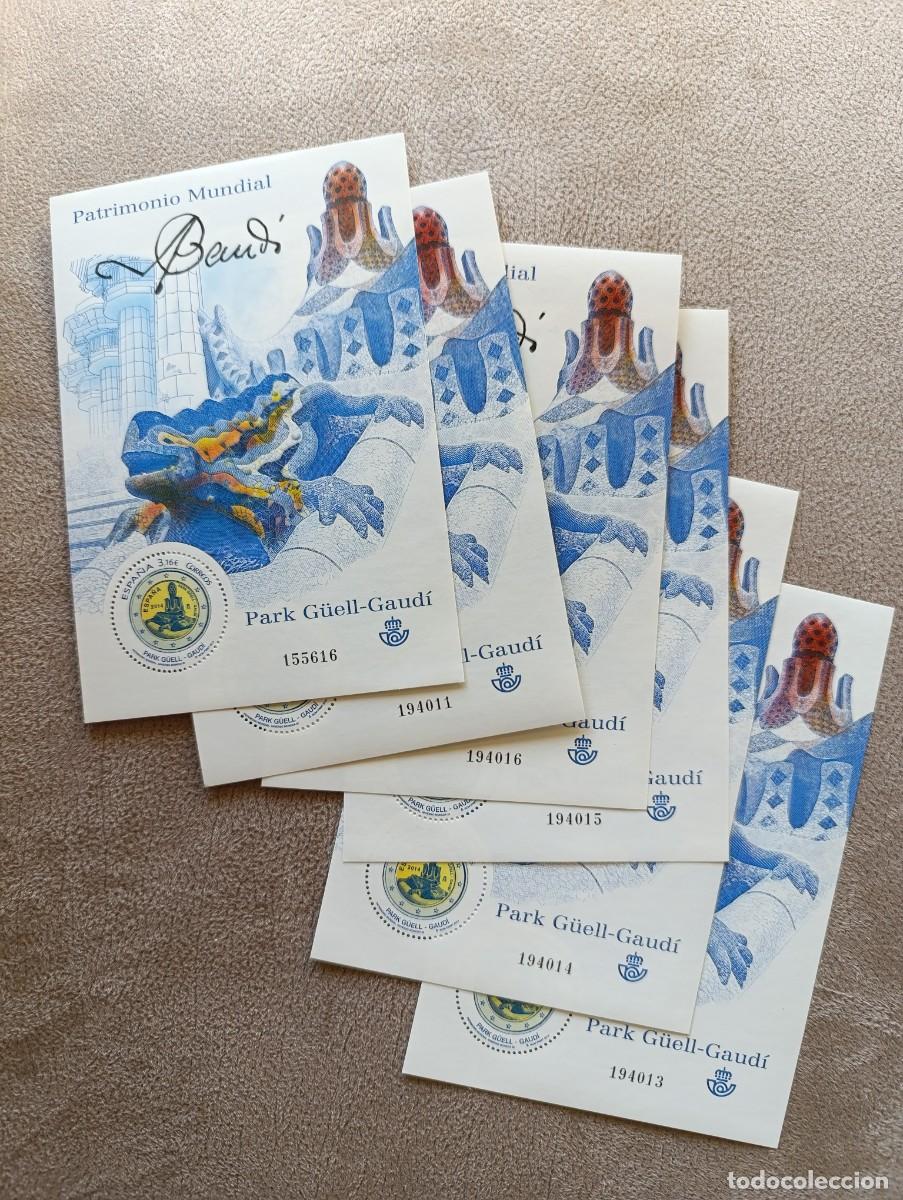 Sellos: 2014 6HB Gaud&iacute; - Parc G&uuml;ell 4876HB - Foto 1