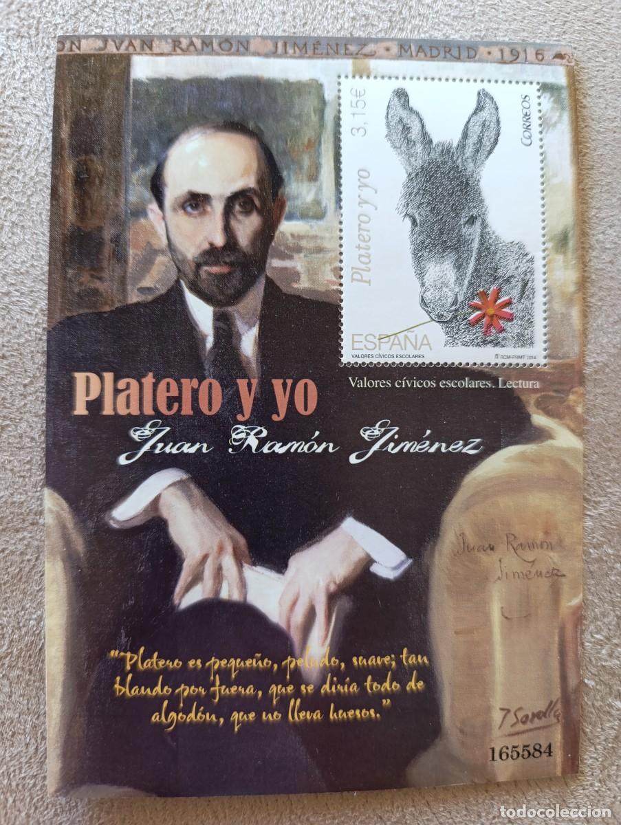 Sellos: 2014 Platero y Yo. 4921 HB - Foto 1
