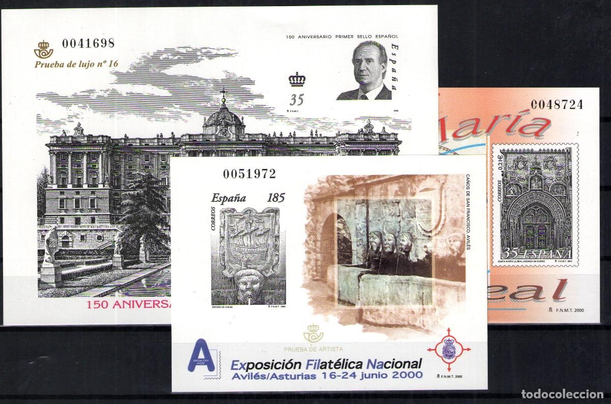 Sellos: Pruebas Oficiales n&ordm; 71A/73. A&ntilde;o 2000 - Foto 1