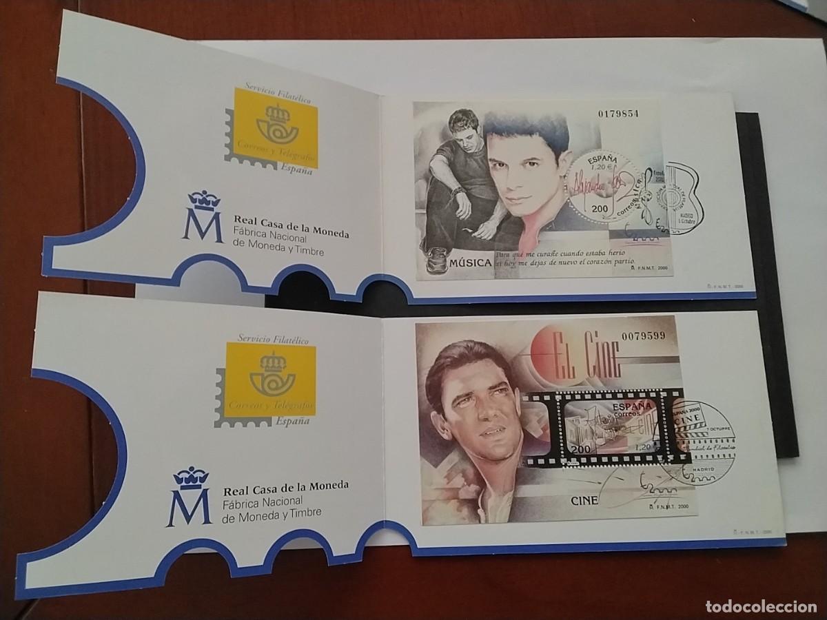 Sellos: Hoja bloque Espa&ntilde;a a&ntilde;o 2000 - Foto 1