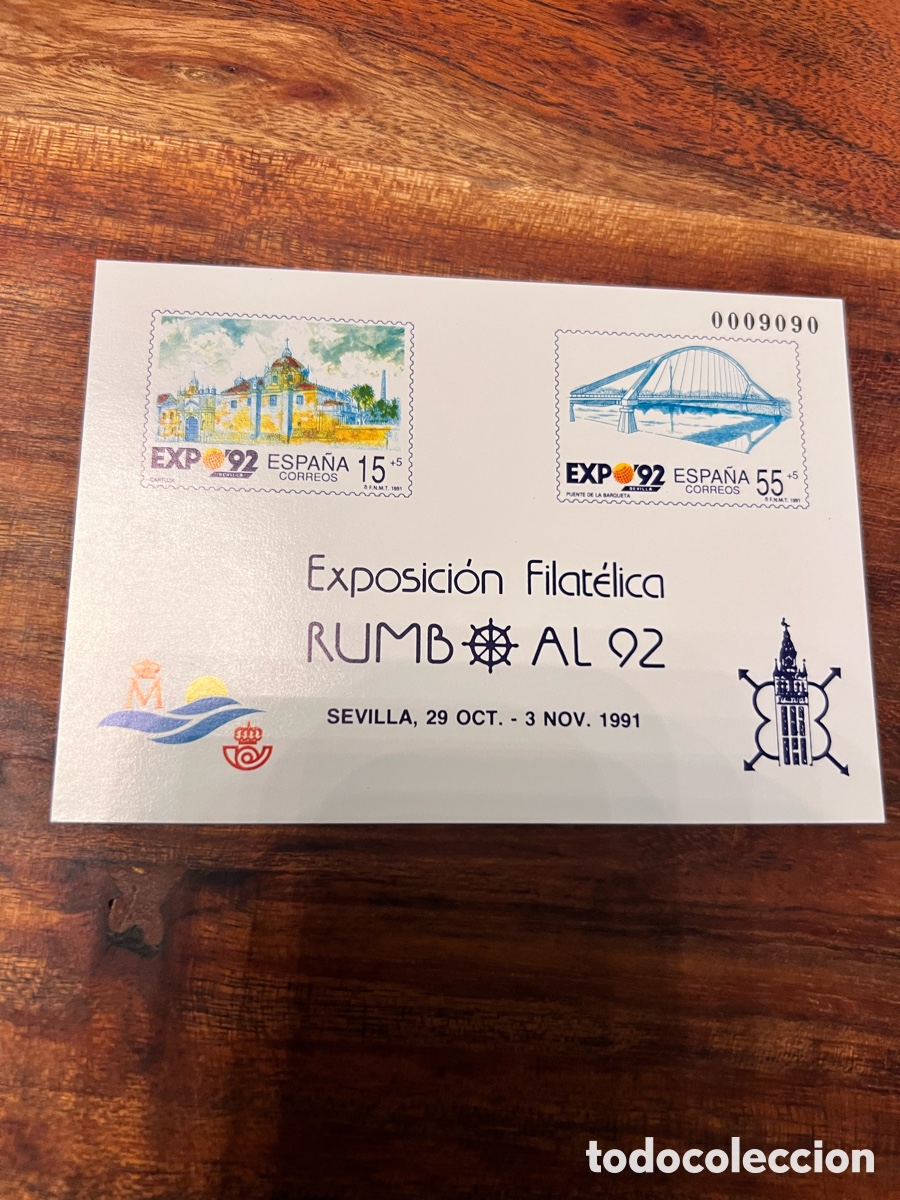 Sellos: Pruebas Lujo Edifil 24 a&ntilde;o 1991 - Foto 1