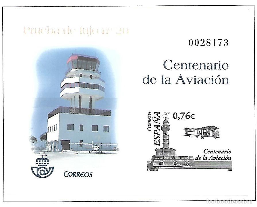 Sellos: ESPA&Ntilde;A, 2003. CENTENARIO DE LA AVIACI&Oacute;N. PEDIDO M&Iacute;NIMO 3 &euro; - Foto 1