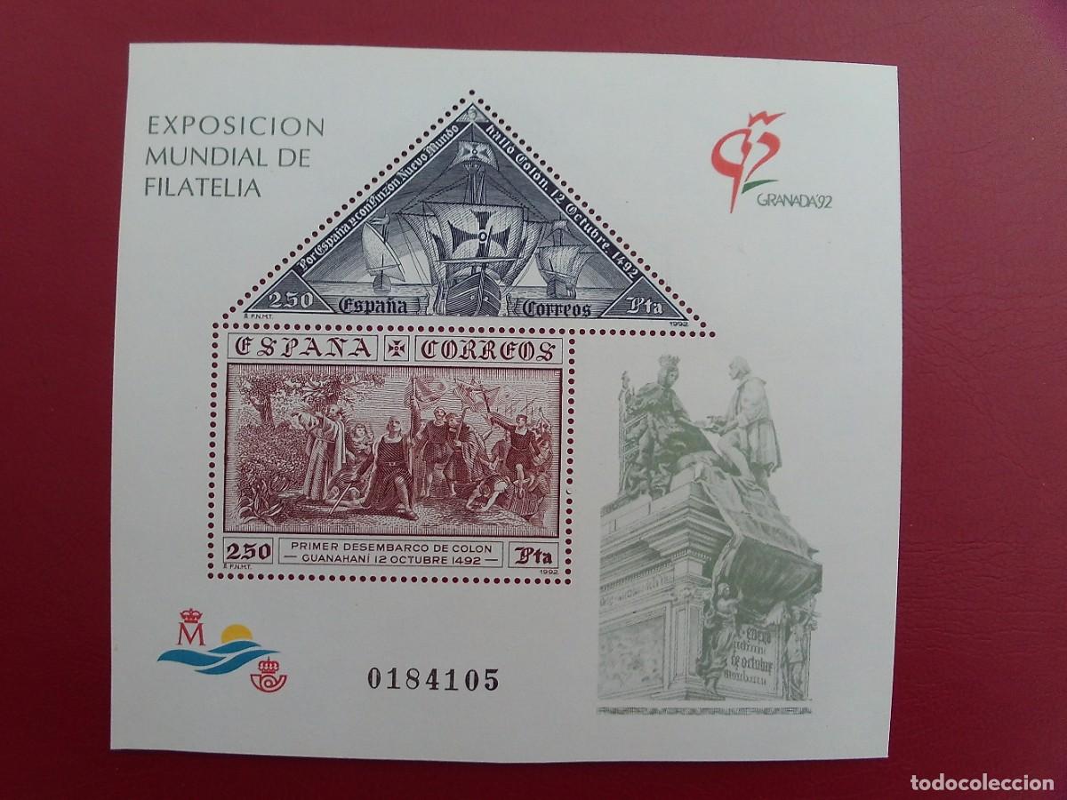 Sellos: MINIPLIEGO 3195 GRANADA 92 - Foto 1