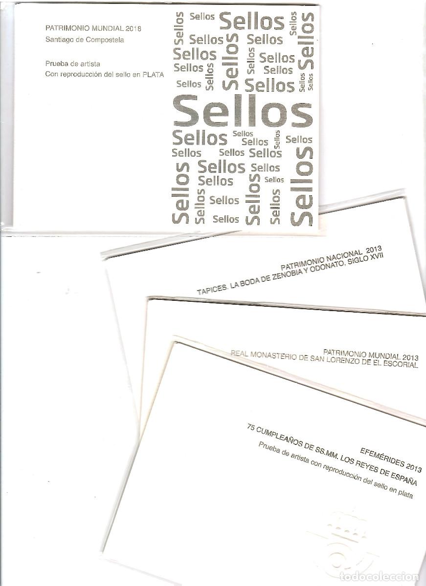 Sellos: LOTE DE PRUEBAS DE LUJO ESPA&Ntilde;A - Foto 3
