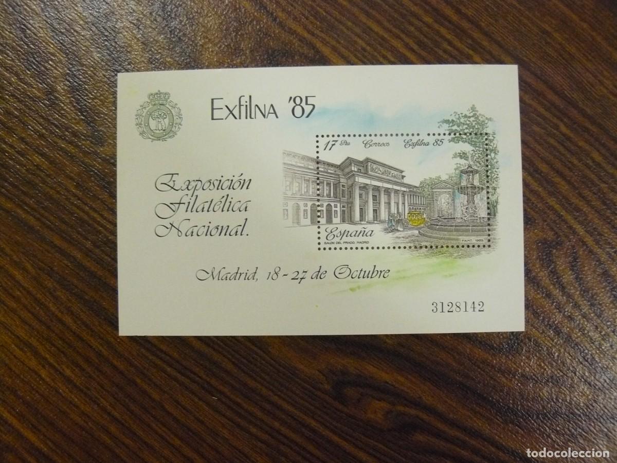 Sellos: Hoja Bloque Exfilna 85 - Foto 1