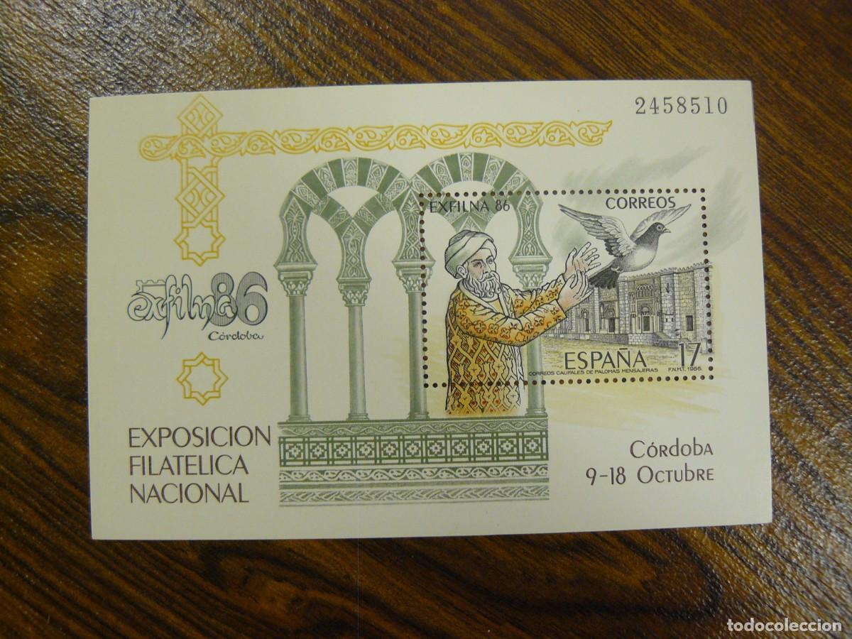 Sellos: Hoja Bloque Exfilna 86 - Foto 1