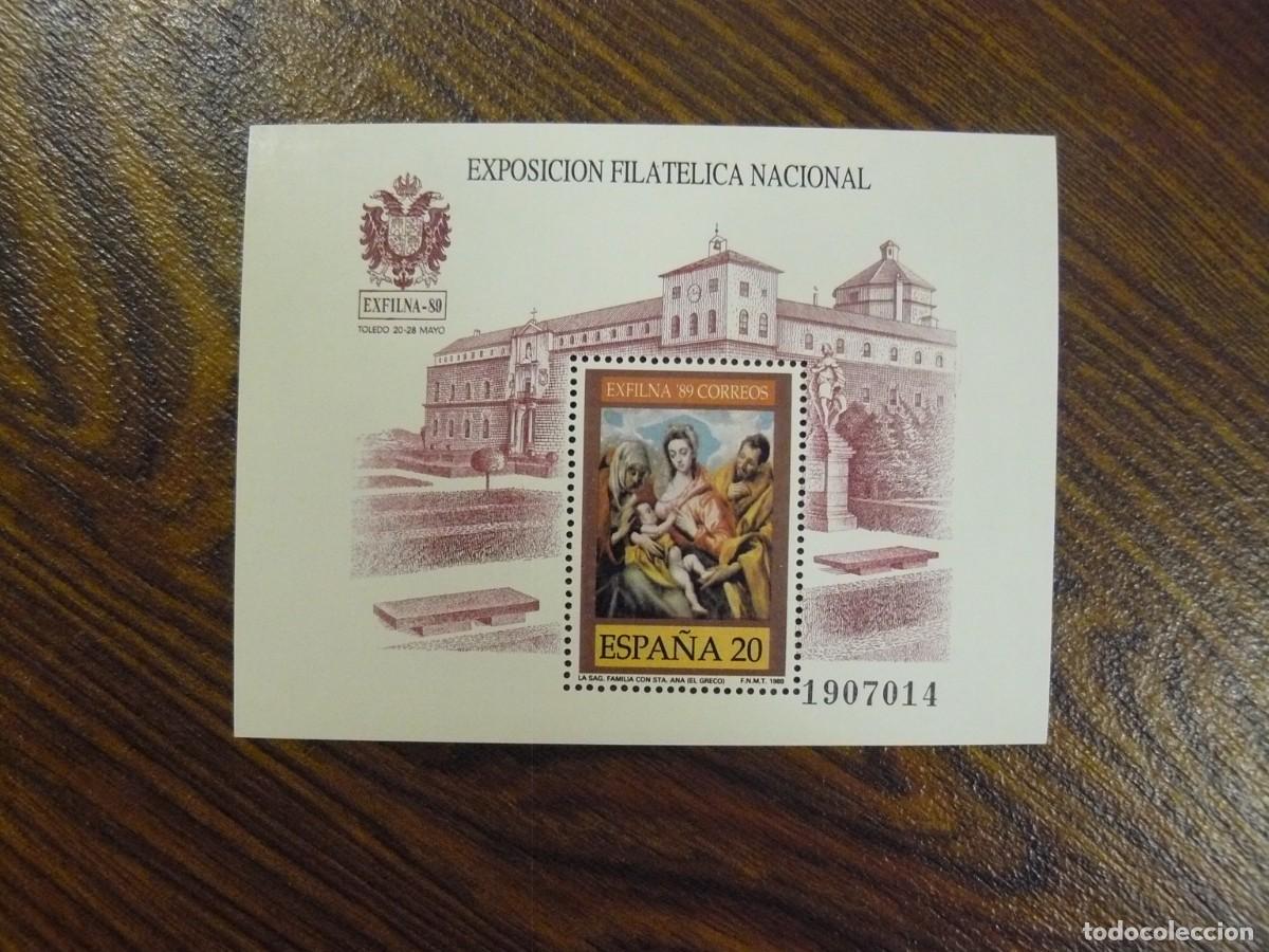 Sellos: Hoja Bloque Exfilna 89 - Foto 1