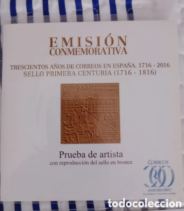 Sellos: Lote de 3 pruebas de artista tercera centuria - Foto 4