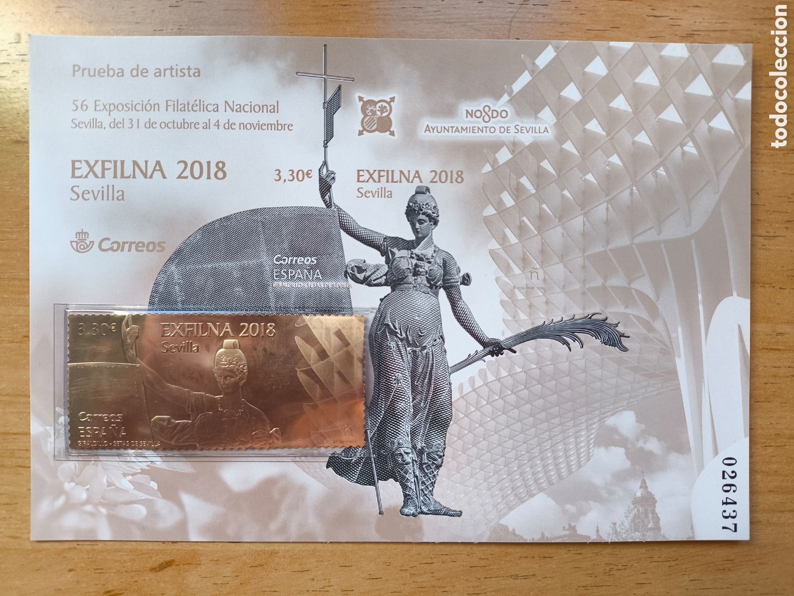 Sellos: Prueba de oro exfilna 2018 - Foto 1