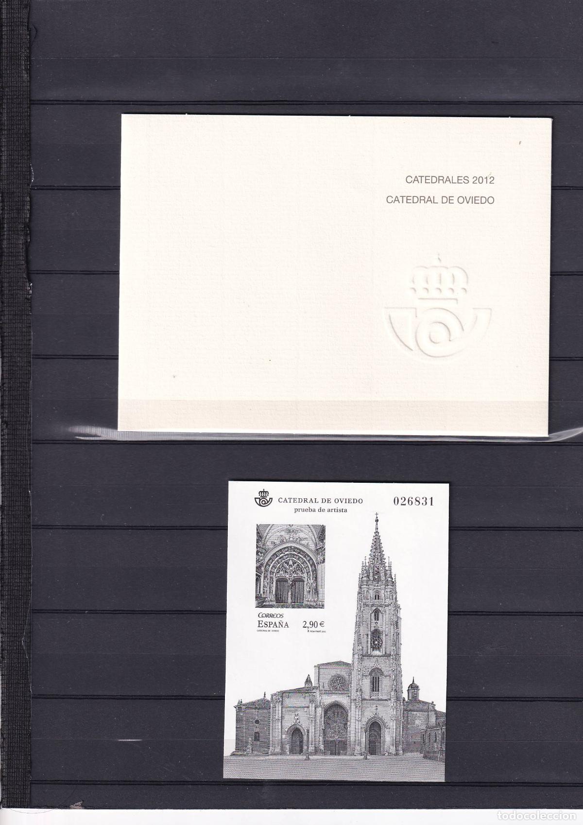 Selos: Sellos Espa&ntilde;a Pruebas de Lujo n 109 con carpetilla en NUEVO perfecto estado