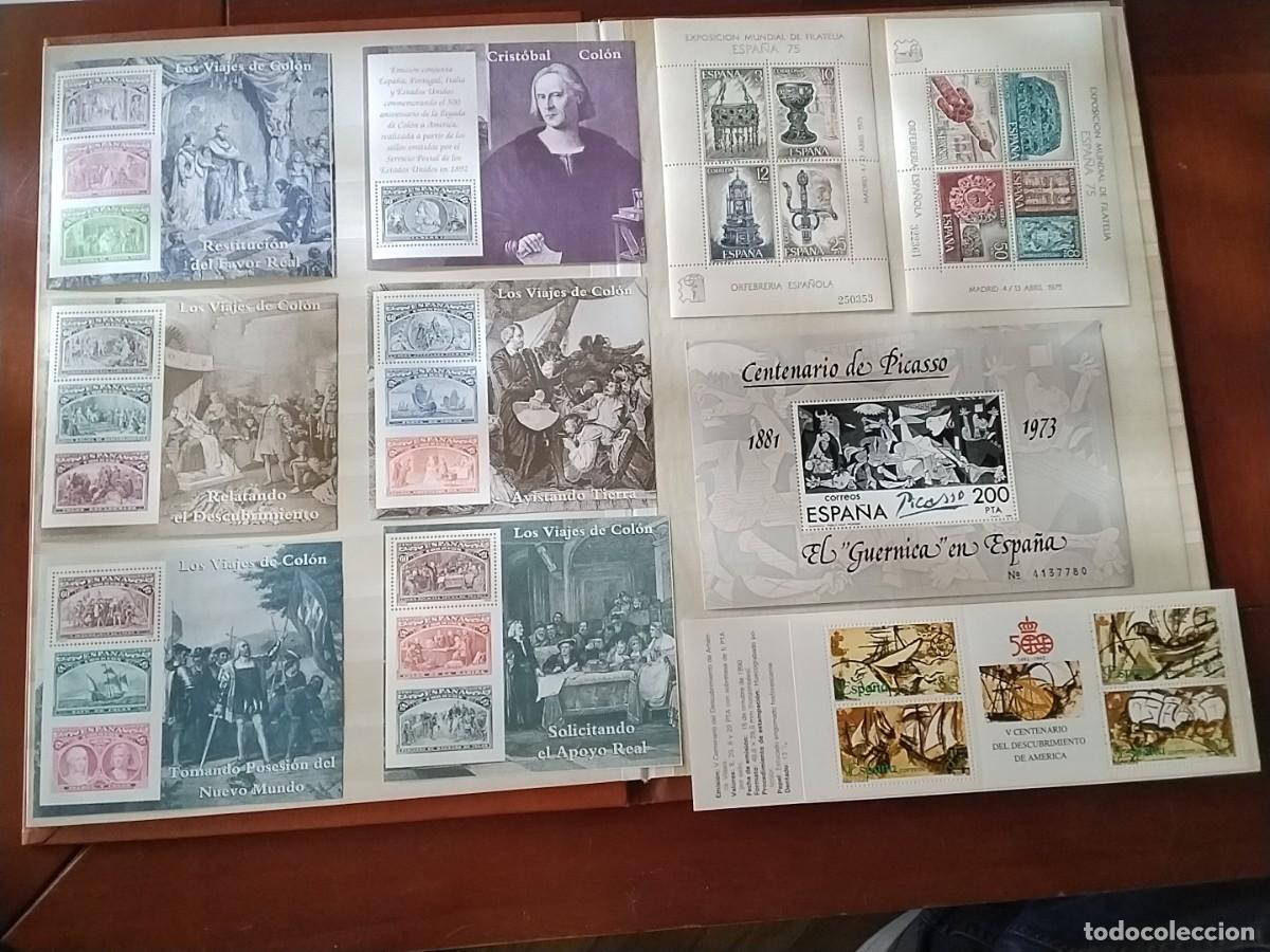 Sellos: Lote hojas bloque Espa&ntilde;a - Foto 2