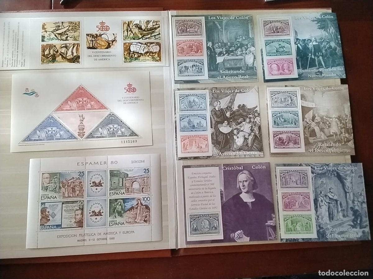 Sellos: Lote hojas bloque Espa&ntilde;a - Foto 2