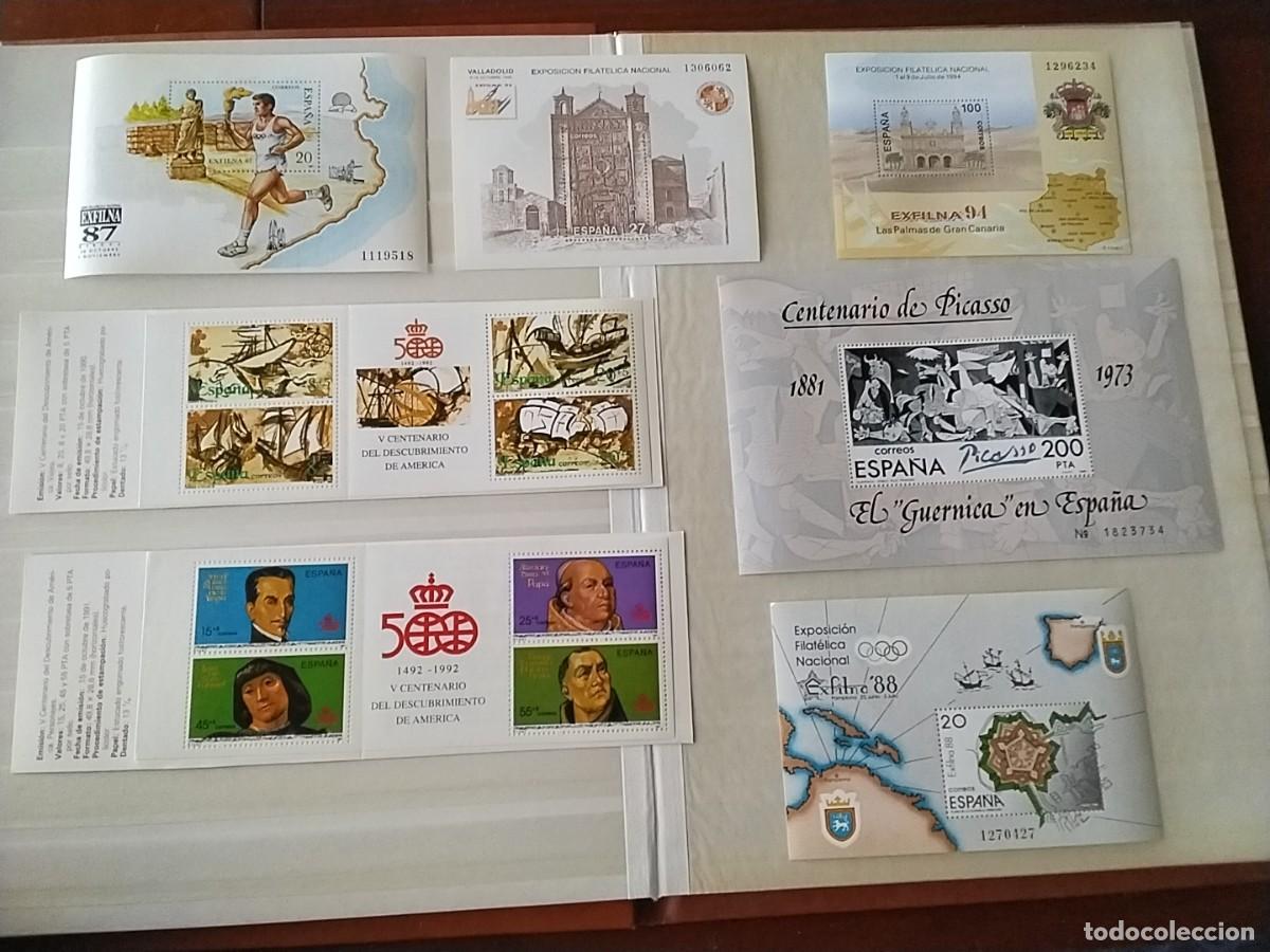Sellos: Lote hojas bloque Espa&ntilde;a - Foto 1