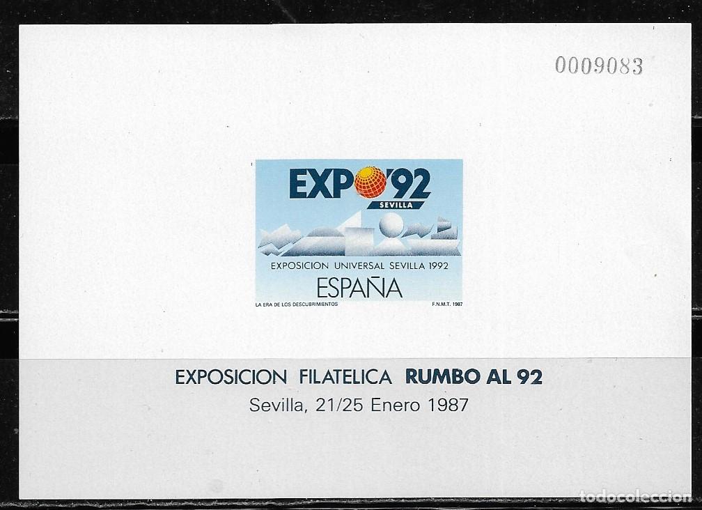Sellos: ESPA&Ntilde;A 1982 - PRUEBA OFICIAL EDIFIL 11 - EXPOSICI&Oacute;N FILAT&Eacute;LICA RUMBO AL 92. MNH.