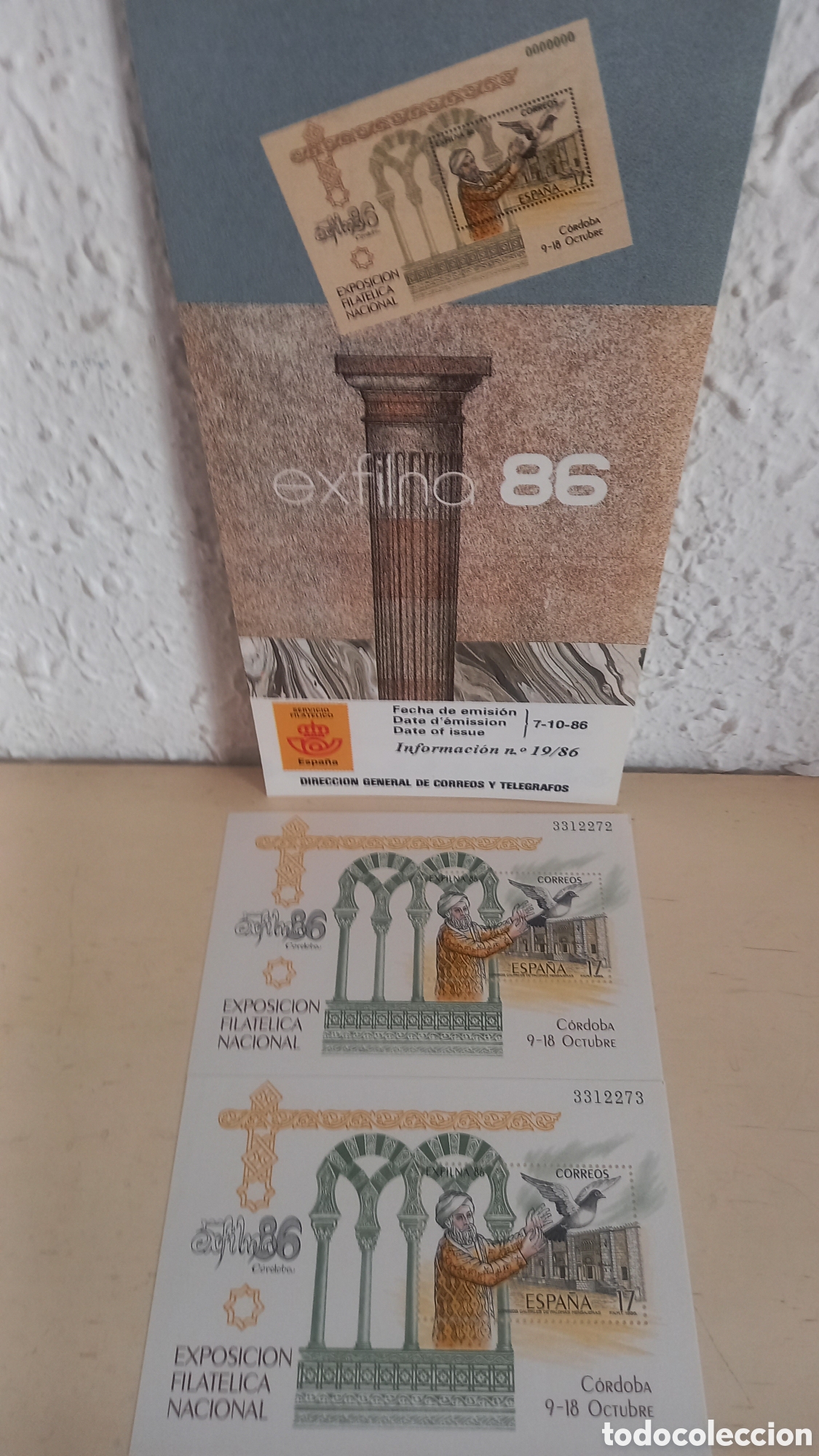 Sellos: EXFILNA 86. Emision 1986