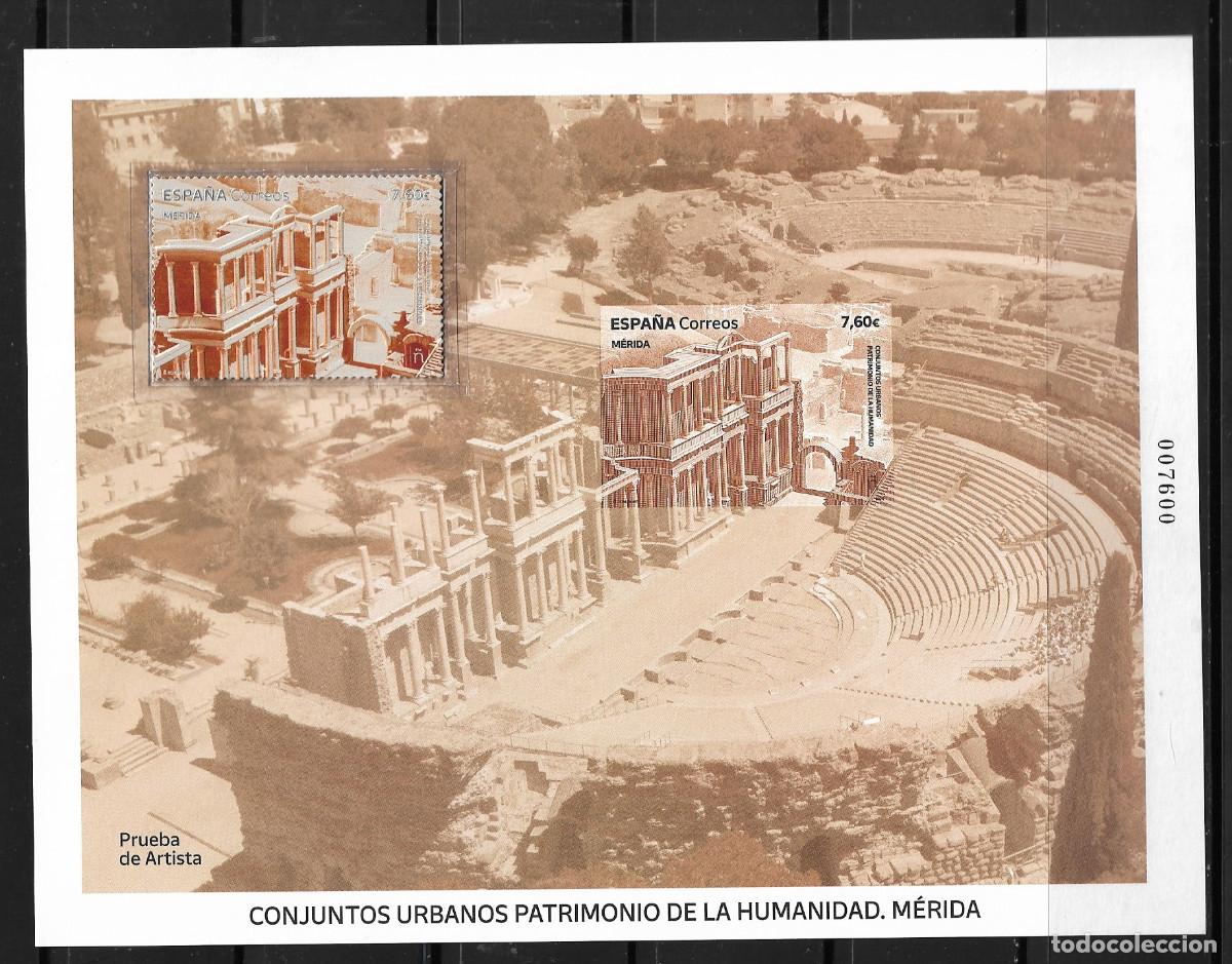 Sellos: ESPA&Ntilde;A 2024, PRUEBA OFICIAL EDIFIL 178 - PATRIMONIO DE LA HUMANIDAD M&Eacute;RIDA. MNH.