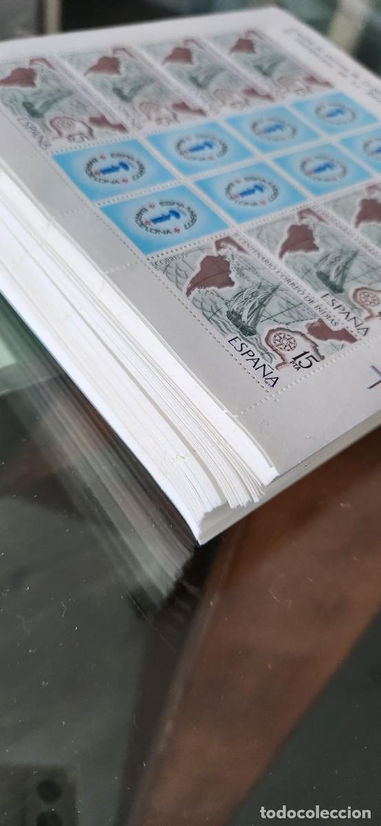 Stamps: 318 !!! minipliego MP1 MP 1 Edifil 2438 Correos Espa&ntilde;a Correo mar&iacute;timo ESPAMER 77 1977 Sello 2437