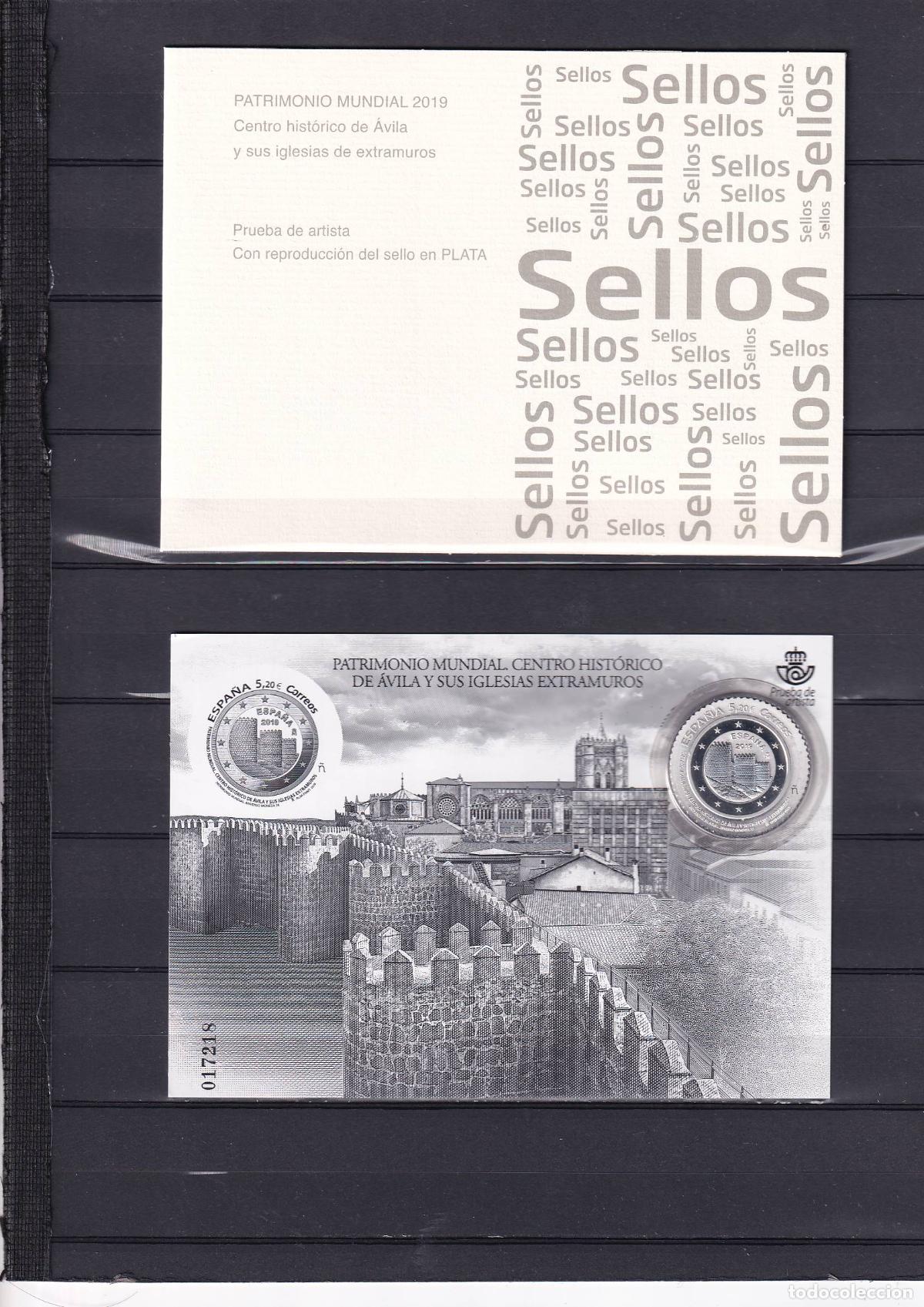 Briefmarken: Sellos Espa&ntilde;a Pruebas de Lujo n 141 con carpetilla en NUEVO perfecto estado
