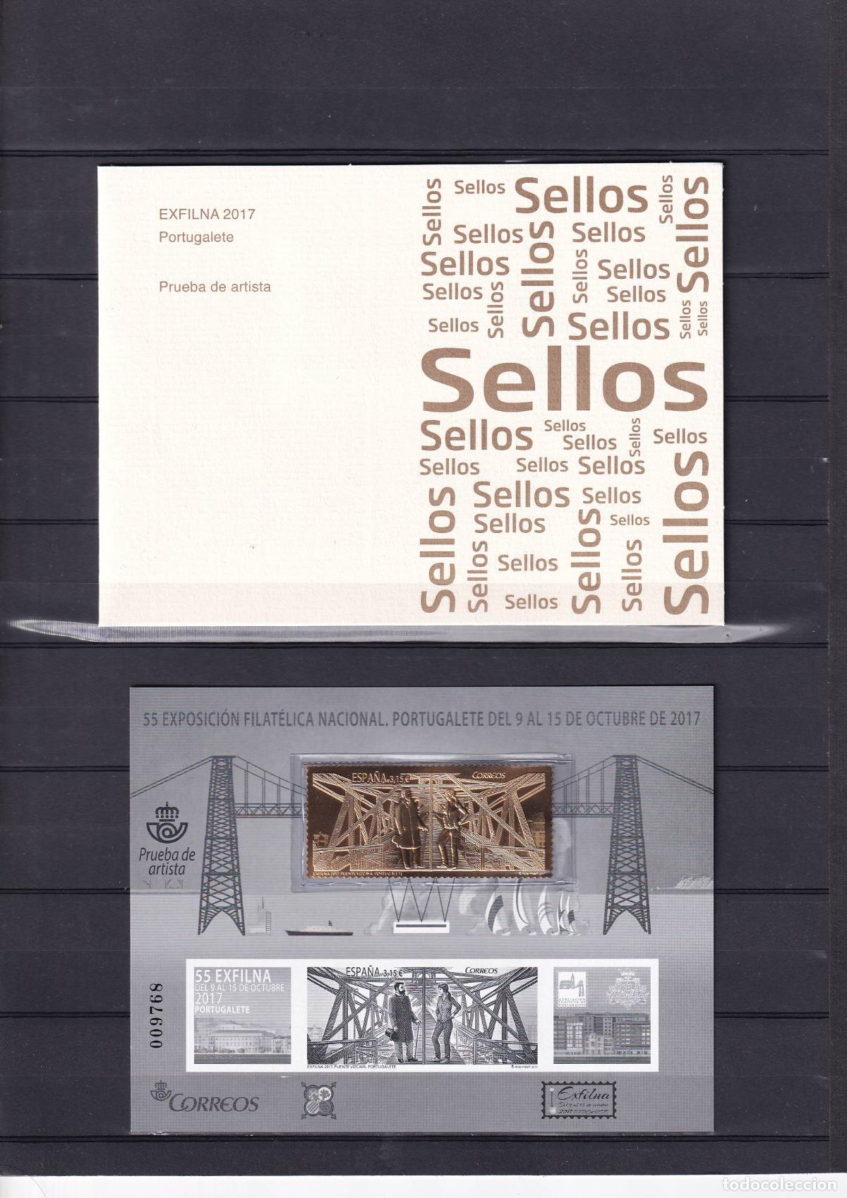 Briefmarken: Sellos Espa&ntilde;a Pruebas de Lujo n 133 con carpetilla en NUEVO perfecto estado