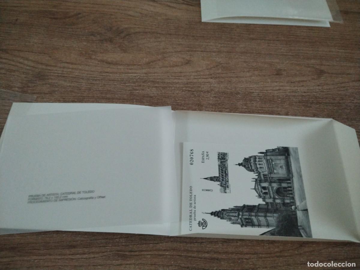 Sellos: PRUEBA ARTISTA CATEDRAL DE TOLEDO