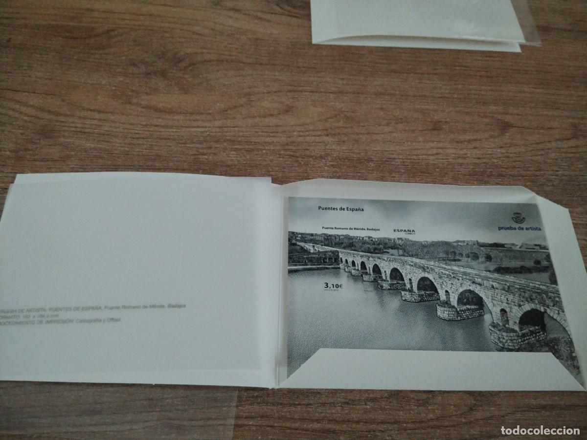 Sellos: PRUEBA ARTISTA PUENTE ROMANO DE MERIDA