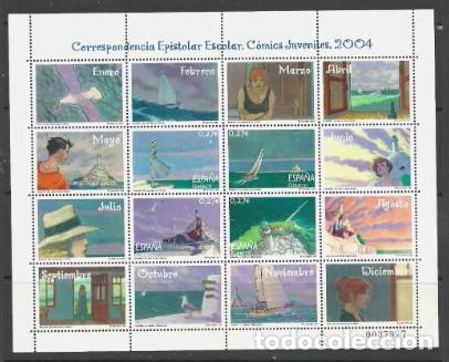 Briefmarken: Sellos Espa&ntilde;a A&ntilde;o 2004 minipliego n&ordm;81 correspondencia Epistolar valor catalogo 2,90&euro;