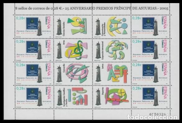 Briefmarken: Sellos Espa&ntilde;a A&ntilde;o 2005 minipliego n&ordm;86 Premios principes de Asturias valor catalogo 6,5&euro;